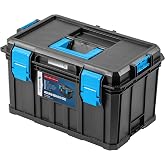 H&ouml;gert Technik - Toolbox HT7G502, Caja de Herramientas, Caja Herramientas de Carga hasta 50 kg, Resistente a Da&ntilde;os, Maletin H