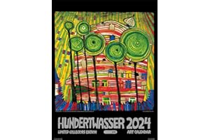 Großer Hundertwasser Art Calendar 2024: Limited Collectors Edition