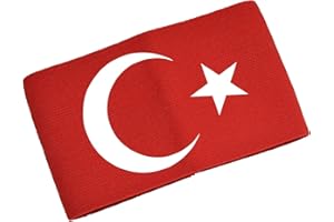 BENOBLER Kapitänsbinde Spielführerbinde TÜRKEI rot Junior Senior