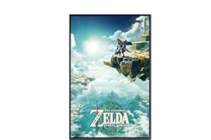 THEISSEN STORE Theissen The Legend of Zelda Tears of the Kingdom Gaming Poster mural Frameless Gift 11 x 17 pouces (28 x 43 cm)