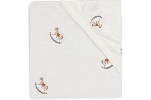 Jollein Drap-Housse en Jersey - pour lit d'enfant - Nostalgic Ride - 60 x 120 cm - 100% Coton - Certifié Oeko-Tex
