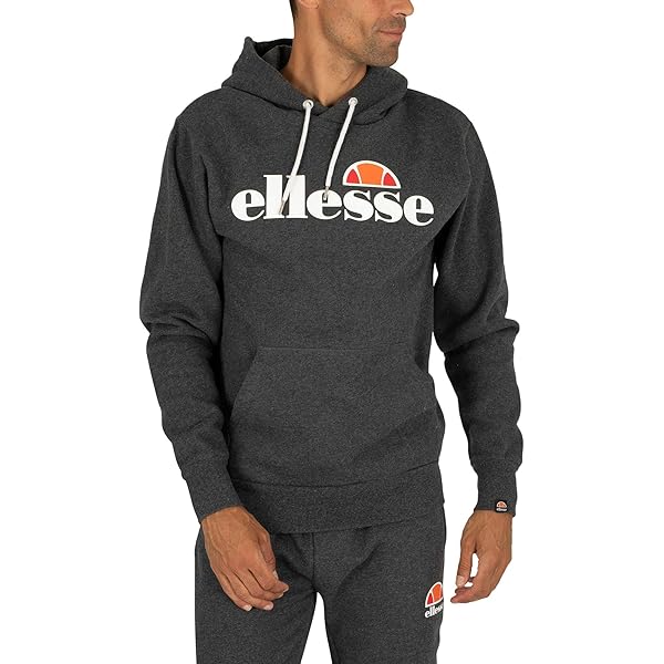 Ellesse Sweatshirt Herren – Mikro-Logo Full Zip Track Top Zum Chillen