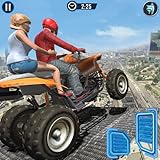 Challenging Quad Bike Taxi Fahrspiele Aufgaben mit extremen Zeitlimit.