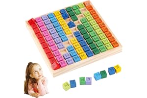 LOVEXIU Torre, Numeri, Colore E Apprendimento Aritmetico, Giocattoli Educativi Montessori-Cilindro