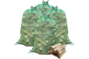 4 x 25L Net Warma Oak Wood Pizza Kindling Kiln Dried Hardwood Little Logs 100L - Ready to Burn - Suitable for Ooni Uuni Nero Dellonda Portable Pizza Ovens Firewood Multi Fuel Stove Chimenea Open Fires