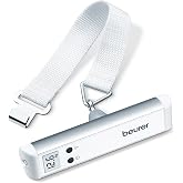 Beurer LS 06 / LS 10 bavul tartısı, bagaj tartısı, u&ccedil;ak seyahatleri i&ccedil;in ideal