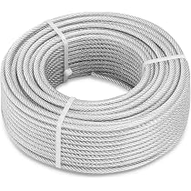 25 Cosses Cœur M5 DOJA - Acier Galvanisé - Pour Câble Acier 5mm - Fixation Durable