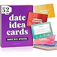 Prazoli 52 Unique Date Idea Scratch Off Cards for Couples - Cool & Cute Wedding, Anniversary, Bridal Shower & Engagement Gift for Newlywed Bride & Groom - His & Hers Love Game Night Set Activities