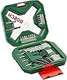 Bosch 34tlg. X-Line Classic Schrauber und Bohrer Set (Holz, Stein und Metall, Zubehör für Bohrmaschinen)