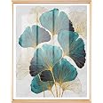 Kit Peinture Diamants 5D Ginkgo Biloba 40x50cm - Art Diamant Carré Pour Adultes