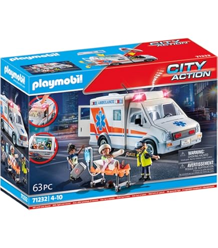 Police Cruiser Playmobil City Action Playmobil - 5673 - Foto 3