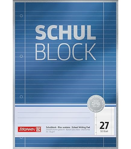 WORK cursusblok A4 geruit 5 mm 70 grams (100 vel