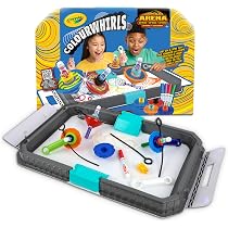 Jeu Famille Compétition CRAYOLA - ColourWhirls, La Toupie Des Couleurs, Coffret Avec Jeu Créatif