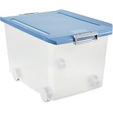 Tatay - Multi-purpose storage box under bed with lid and wheels of 63 L | Storage Box | Measures 40 x 56.5 x 36.3 cm | ABS Pl