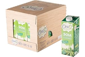 Orasì Bevanda di Soia, 1litro, 12 Unità