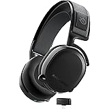 SteelSeries Arctis 7+ - Cuffie da gaming wireless , 2.4 GHz senza perdite, 30 ore di durata della batteria, Per PC, PS5, PS4,