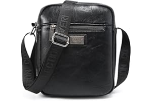 COVERI COLLECTION Borsello Uomo in Pelle Sintetica, Doppio Scomparto, Dimensioni 24x18x8 cm, Tracolla Personalizzata, ART.CC 5070-4