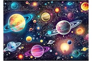 MOJIGE Jigsaw Puzzles for Adults 1000 Piece Jigsaw Puzzles for Adults Educational Game Challenge Toy 1000 Pieces Puzzles for Adults Kids.Educational Games Home Decoration.Theme: Interstellar Space