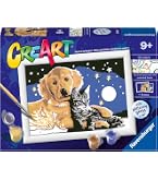 Ravensburger CreArt 20059 - Pittura Con I Numeri Panda Per Bambini 7+ - Set Completo Con Cornice - 2