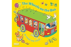 The Wheels on the Bus go Round and Round (Classic Books with Holes Board Book)