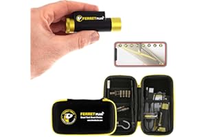 FERRET TOOLS Ferret Plus Wireless Inspection Camera Will See & Reach Where You can’t. Electrical, HVAC, Dryer Vent, Home Inspection, Chimney, Pest Control. 720p Streaming, 1080p onboard Save, Rechargeable, WiFi