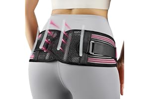 Fitomo Sacroiliac Support Belt with X-shape Enhancing Compression，360°Anti-slip Lower Back Support for Women for Pelvic, Leg, Hip, SI Joints, Sciatic Pain Relief