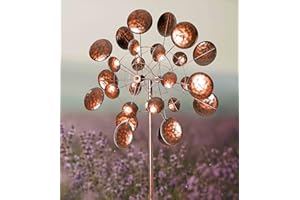 MARISSA'S GARDEN & GIFT Henley bronze wind sculpture spinner. Delivery 1-3 business days