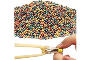 thirei Harte Tonkugel, 9mm Schlammkugel für Schleuderübungen