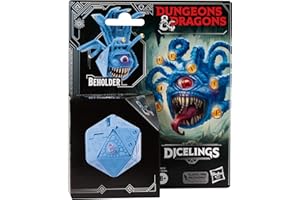 Dungeons & Dragons Dicelings Blue Beholder, Juguetes y Figuras de acción D&D de colección