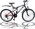 Talson 26 Zoll Mountainbike Fahrrad MIT VOLLFEDERUNG & Beleuchtung 21