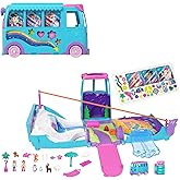 POLLY POCKET&trade; KARAVAN MACERASI&trade; Polly Pocket Karavan Macerası oyun seti, mikro bebekler, d&ouml;n&uuml;şt&uuml;r&uuml;lebilir karavan, evcil hayv