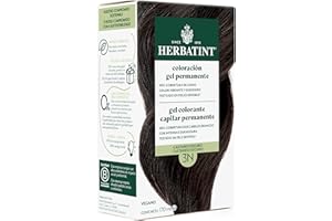 Herbatint Tinte Permanente para Cabello 3N Castaño Oscuro - 170 ml | Sin Amoníaco, 100% Cobertura de Canas | Dermatológicamente Probado, con 8 Extractos Naturales