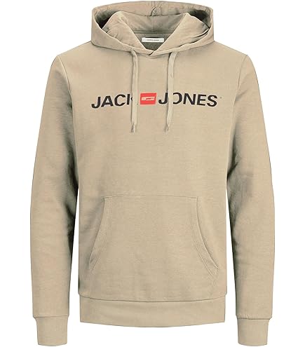 JACK & JONES JJESTAR Hoodie Heren - Dark Navy - Maat L