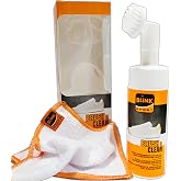 Blink Sport Brush & Clean Ayakkabı Temizleme K&ouml;p&uuml;ğ&uuml; Seti, 150 ml, Fır&ccedil;a ve Bez İ&ccedil;eren, Deri S&uuml;et Tekstil Uyumlu