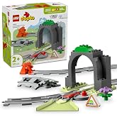 LEGO DUPLO Town Train Tunnel and Rails Additional Adventure Set Educational and Creative Train for Preschool Children Ages 10425-2 and Over