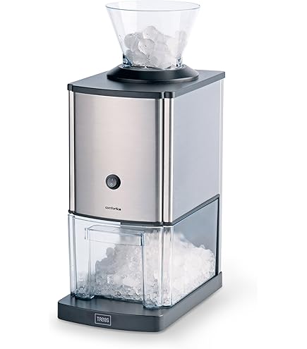 UPKOCH Manueller Eiscrusher - Handbetriebener Eiszerkleinerer Für Cocktails & Slush