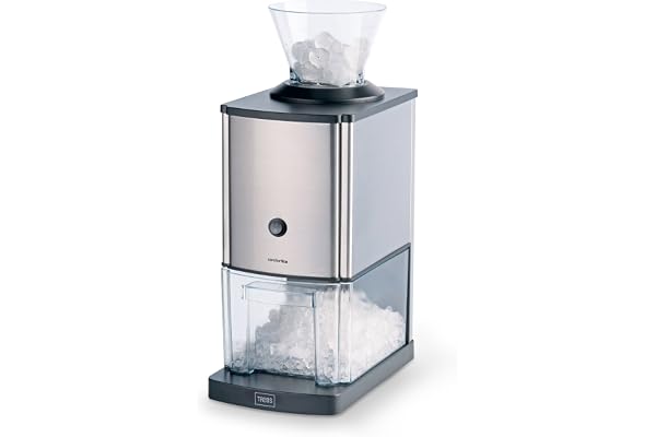 Trebs 21114 Iskrossare, 3L, Silver | 1 kg is per minut – kapacitet 3 liter – läsk – limonader – cocktails –