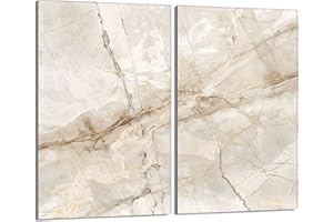 DarHaus Tabla de cortar decorativa de cristal templado y cubre vitro, Placa protectora de vitrocerámica 30 x 52 cm 2 piezas, para inducción, protección contra salpicaduras, decoración, MÁRMOL