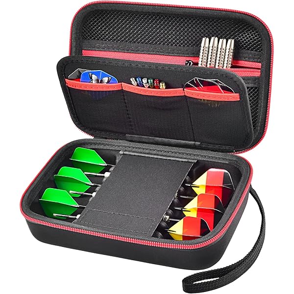 Custodia Rigida Per Freccette Da 12 - Per Punte In Acciaio O Morbide, Tasche Interne Incluse - Foto 2