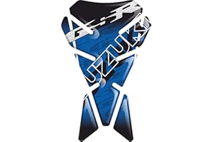 PARASERBATOIO ADESIVO, TANKPAD, TANKSCHUTZ, PROTECTION DE RESEVOIR, RESINATO EFFETTO 3D compatibile con suzuk.i GSR 600 750 V3
