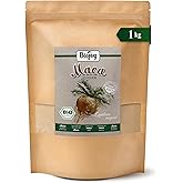 Biojoy Organic Maca Powder from Peru, Finely Ground Root, 1 kg | Untreated, no added sugar, Lepidium meyenii L.