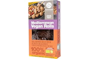 TofuTown Bio Vegan Rolls (6x200g) | Natürliche & Regionale Herstellung | Hoher Proteinanteil & Leckeren Geschmack, Vegan | Ohne Künstliche Zusatzstoffe | Ideal als Fleischersatz