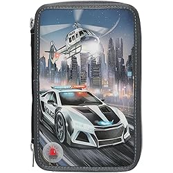 Depesche Dino World - Triple Pencil Case - T-REX - Green -(0412506
