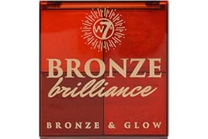 W7 Bronze Brilliance Bronze & Glow Bronzing Powder - Light/Medium