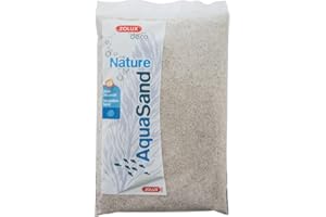 Zolux Gravier Natural para Acuario Cuarzo Fin de 0,3 A 1,2 mm de granulométie – 1 kg