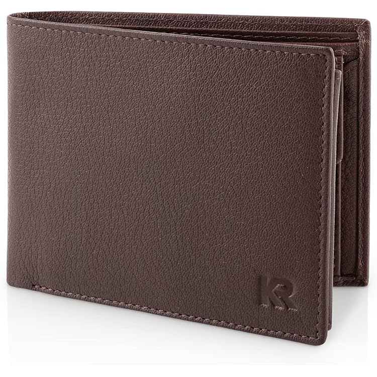 KORUTA Leren portemonnee voor heren met RFID-bescherming, groot met muntvak, 13 vakken, echt lederen portemonnee voor mannen, portemonnee, carbon zwart, Hochformat, Modern KORUTA Leren portemonnee voor heren met RFID-bescherming, groot met muntvak, 13 vakken, echt lederen portemonnee voor mannen, portemonnee, carbon zwart, Hochformat, Modern