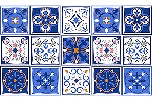 TAPPETIK Tappeto, Passatoia in Stampa Digitale Alta qualità, Ampia Gamma di Colori e Disegni (Serie DIGIT) VARIE MISURE (Ceramiche viola, 52 x 230 cm)