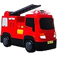 Funskool Giggles Giggles, Fire Engine, Multicolour Vehicle With Lights And Sounds, Develops Motor Skills , 12 Months & Above, Infant And Preschool Toys
