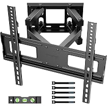 Soporte De TV Para Techo Inclinable Y Giratorio - Para TVs De 26" A 65", Hasta 45 Kg, Altura Ajustable, VESA 400x400