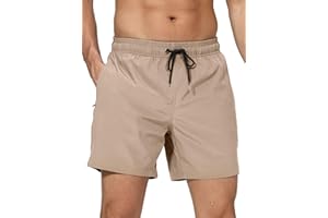 ARCWEG Bañador Hombre 2 en 1 Bañador de Secado Rápido con Forro de Malla y Cordón de Ajuste para Playa Bañador Casual Impermeable para Piscina Verano